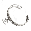 18K Chanel Diamond Open Bracelet
