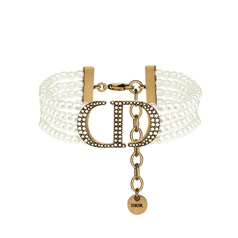 18K Dior 30 Montaigne Pearl Bracelet