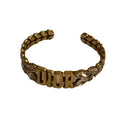 18K Dior Vintage Crystal Cuff Bracelet