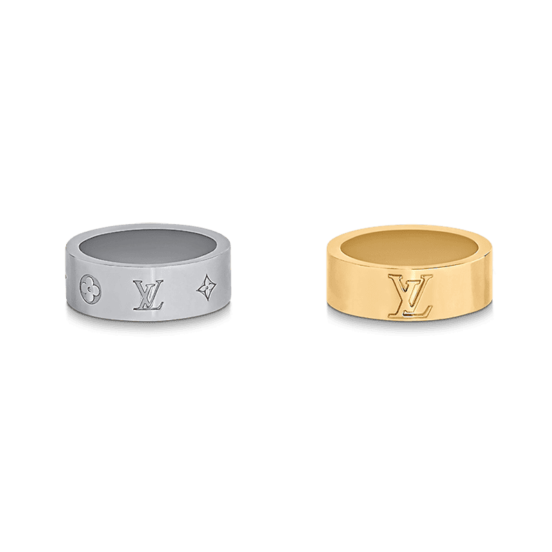 18K Louis Vuitton Instinct Set of 2 Rings