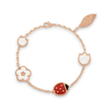 18K Van Cleef & Arpels Lucky Spring Five Motifs Clover Bracelet