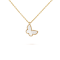 18K Van Cleef & Arpels Sweet Alhambra Butterfly Necklace