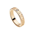 18K BVLGARI Rose Gold BV Diamond Ring