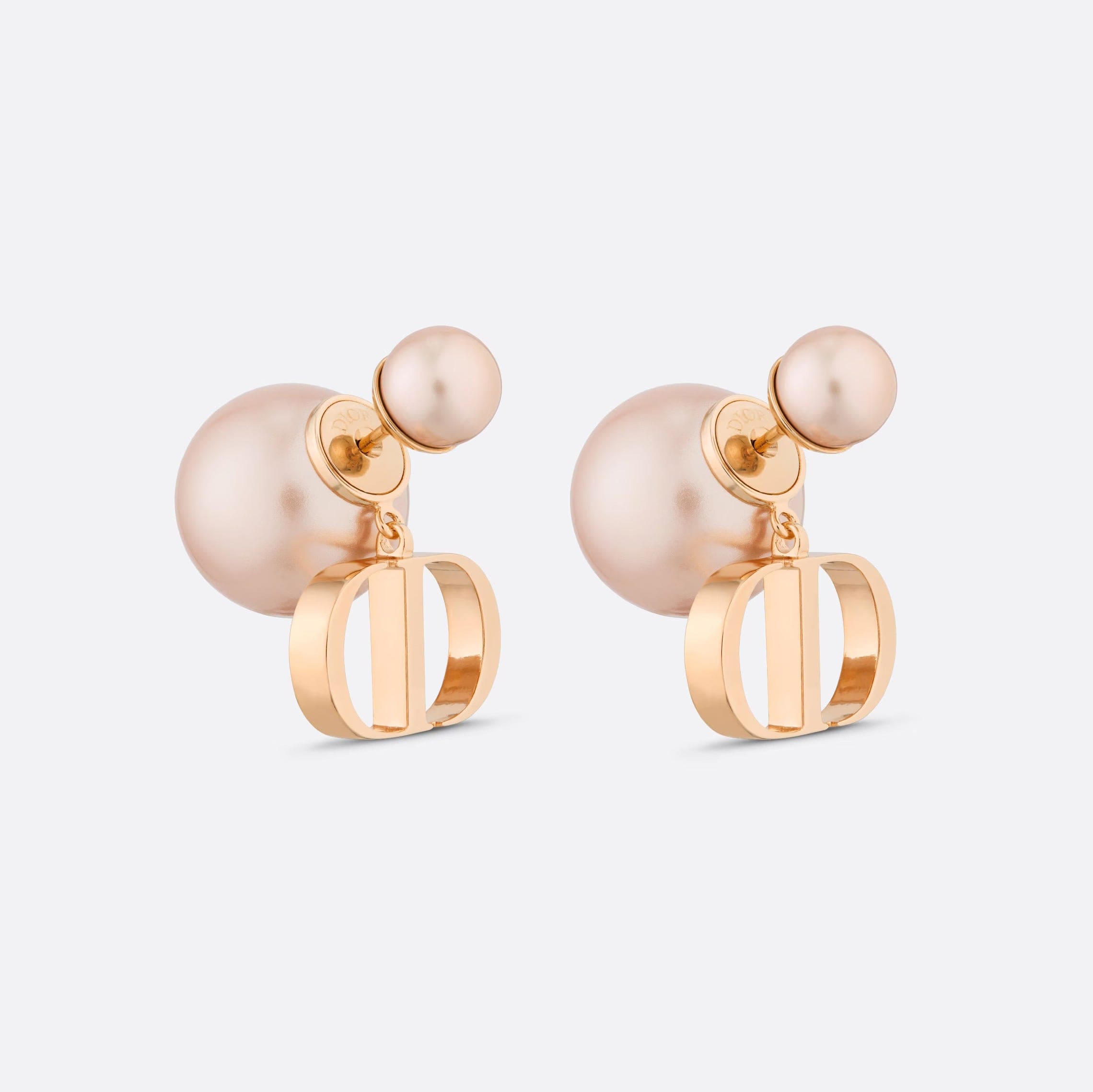 18K Dior Tribales Pink Pearl Earrings