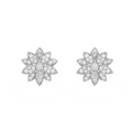 18K Van Cleef & Arpels Lotus One Flowers Small Earrings