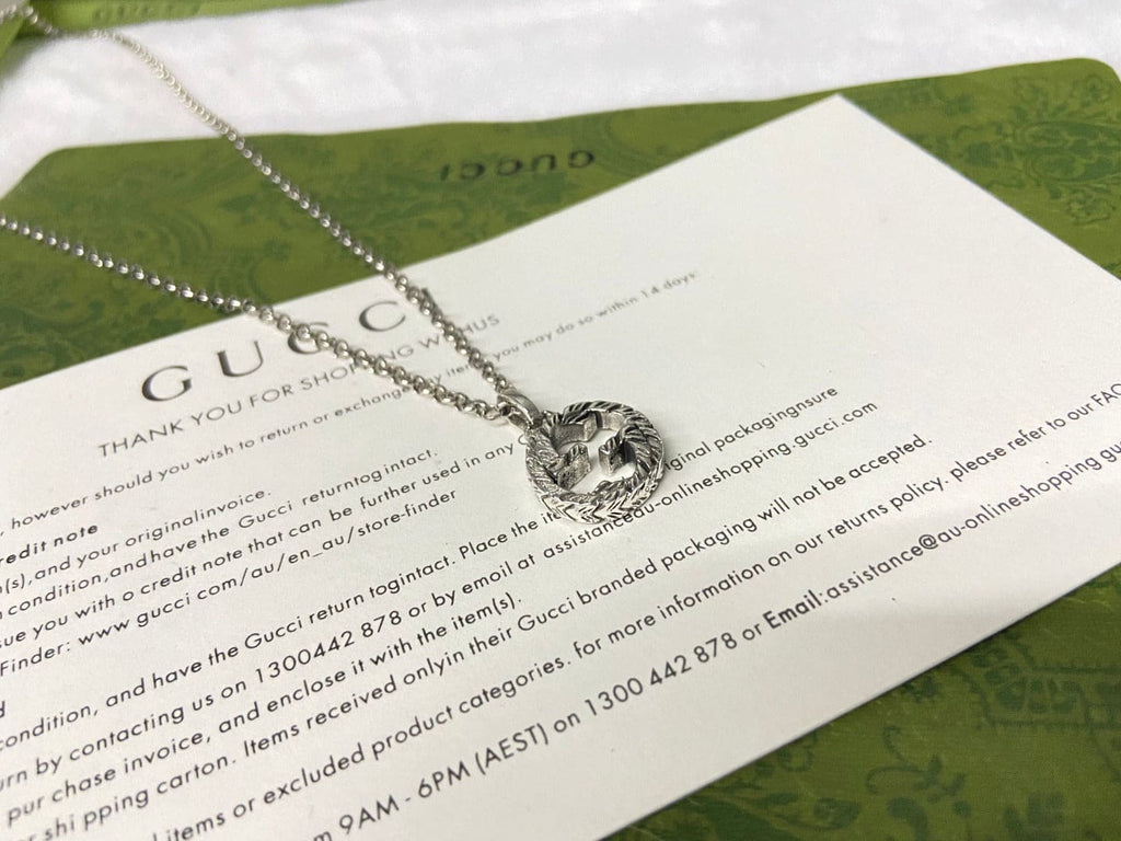Gucci Interlocking G Pendant Necklace