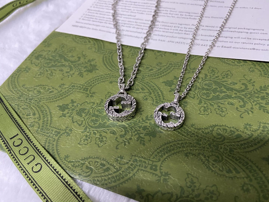 Gucci Interlocking G Pendant Necklace