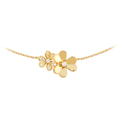 18K Van Cleef & Arpels Frivole Clover Clover Necklace