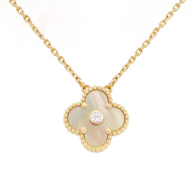 18K Van Cleef & Arpels Sweet Alhambra Clover Necklace
