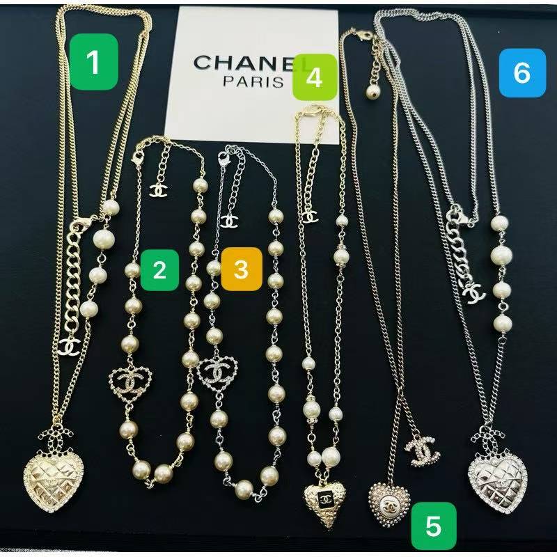 18K Chanel Pearl Necklace Collection Three