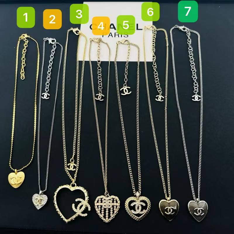 18K Chanel Gold Necklace Collection Two