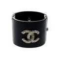 18K Chanel Crystal Cuff Bracelet