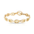 18K Chaine D'ancre Hermes Bracelet