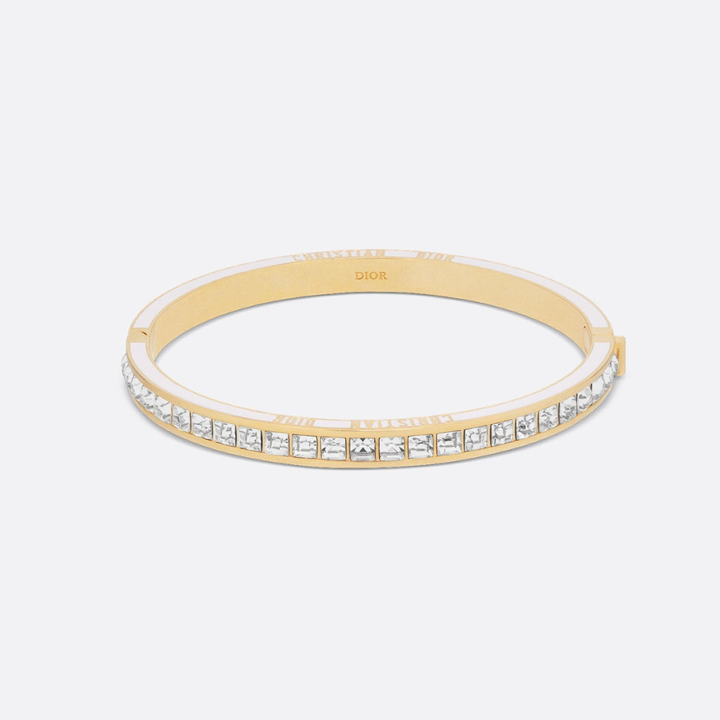 18K Dior Night Code Bangle Bracelet