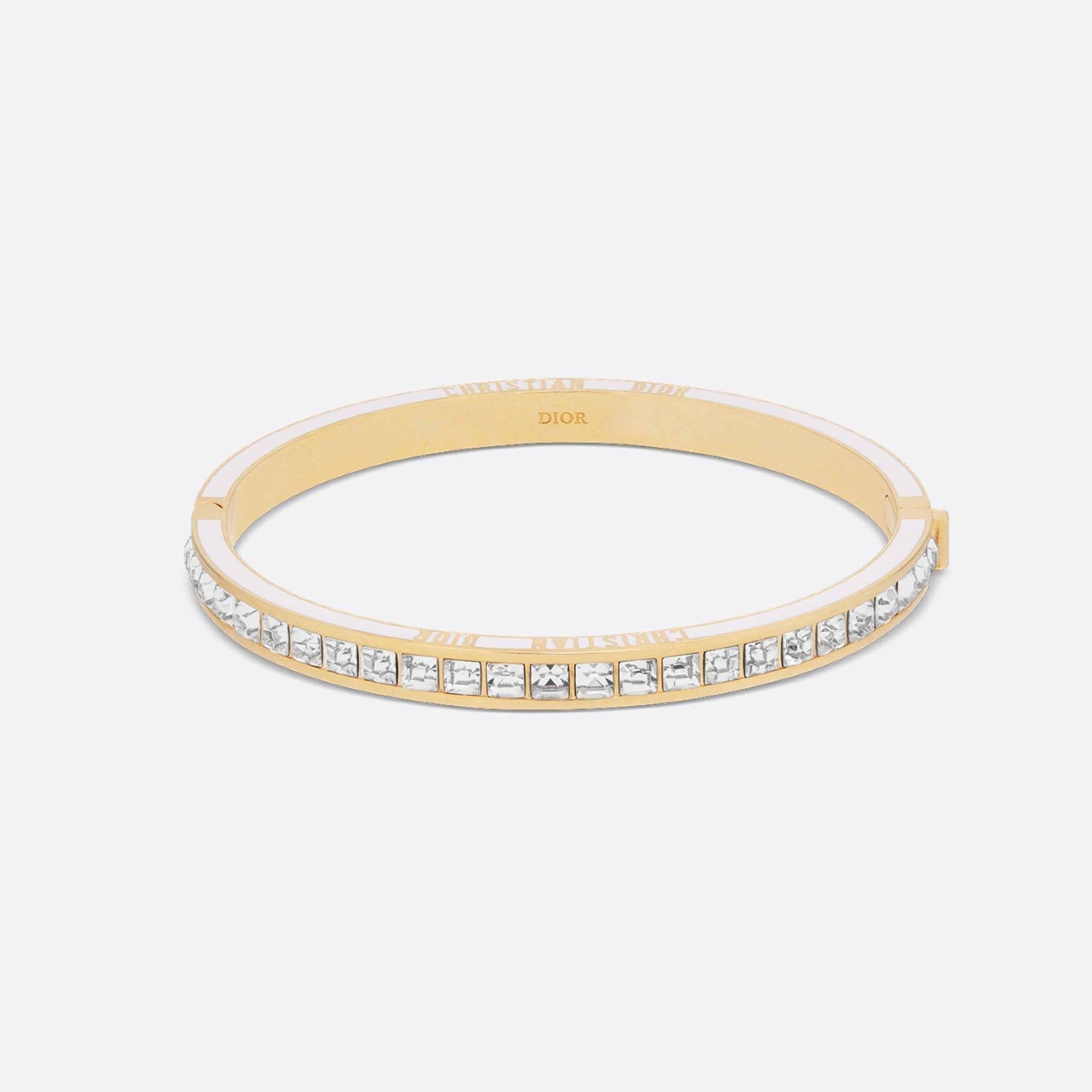 18K Dior Night Code Bangle Bracelet