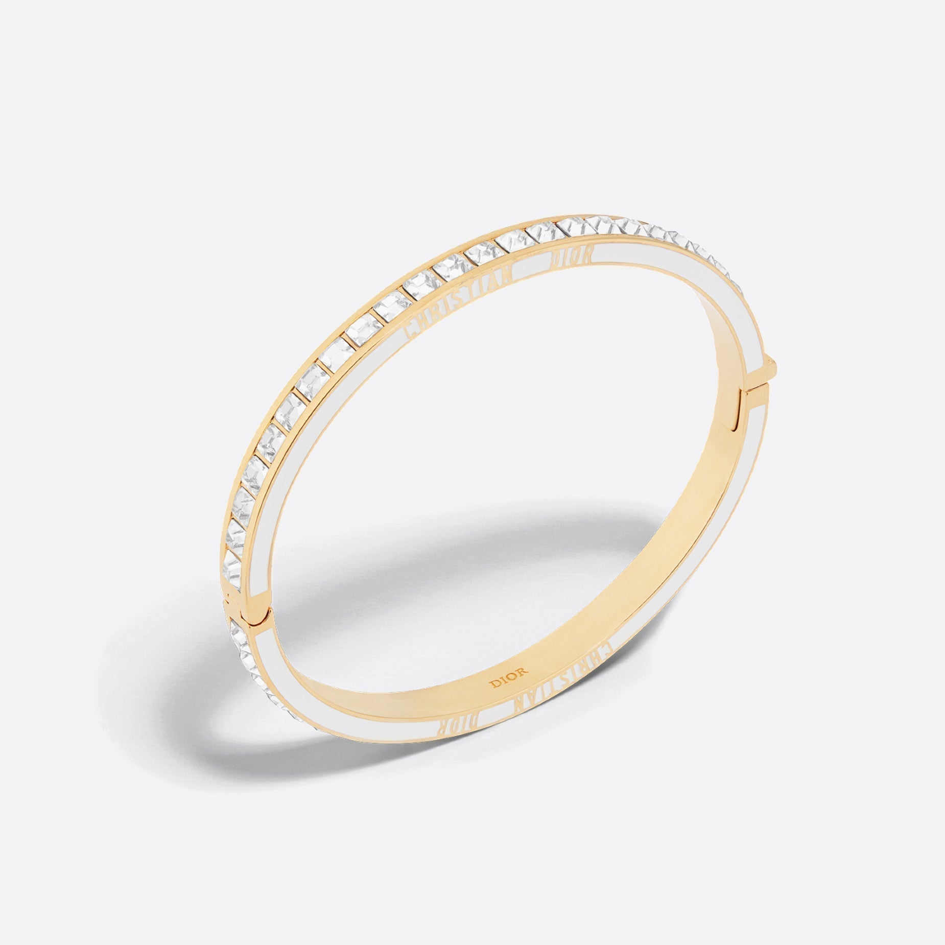 18K Dior Night Code Bangle Bracelet