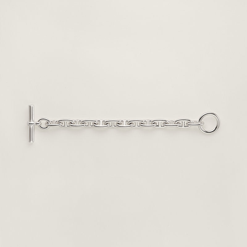 18K Chaine D'ancre Hermes Bracelet