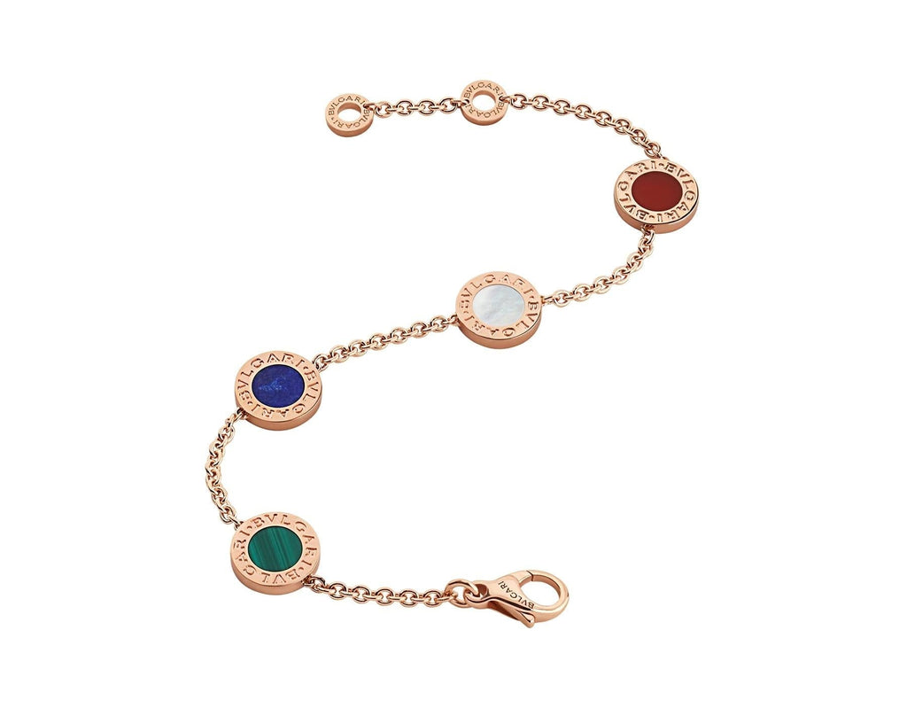 18K BVLGARI BV Carnelian Bracelet