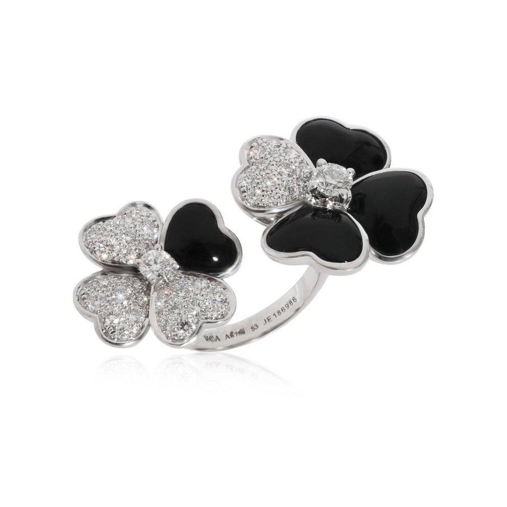 18K Van Cleef & Arpels Cosmos Between the Finger Diamond Ring