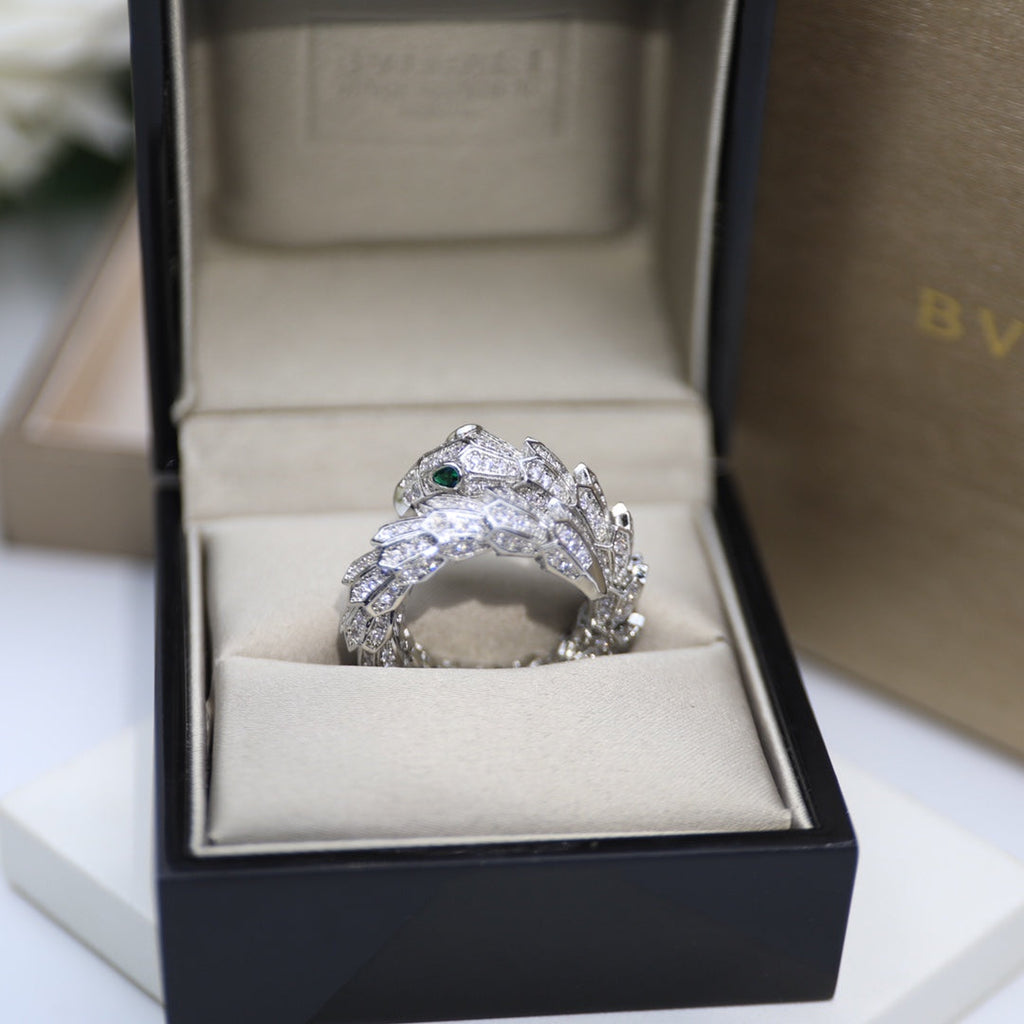 18K BVLGARI BV Serpenti Tubolari Ring