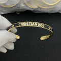 18K Dior Black Gold Star Bracelet