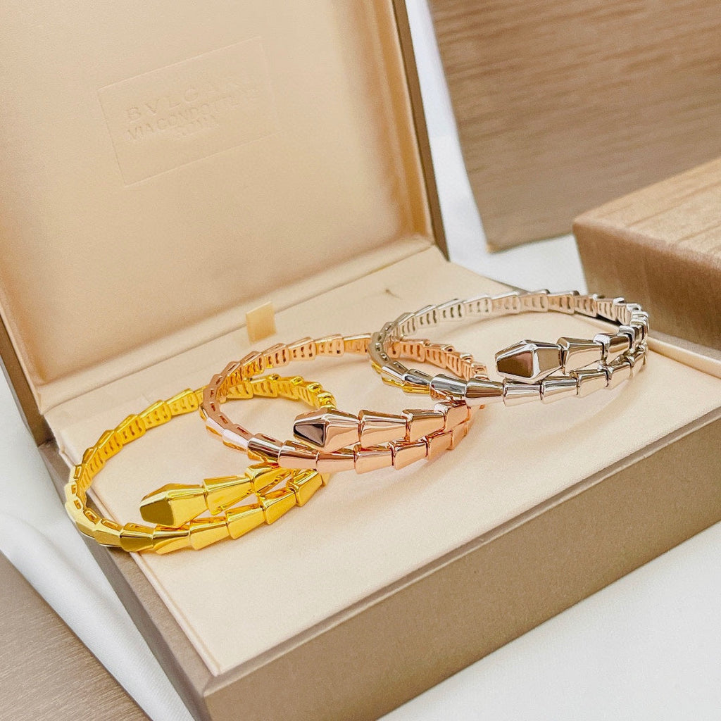 18K BVLGARI BV Serpenti Viper Bracelet