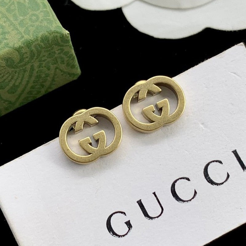 18K Gucci Gold Earrings