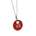 18K Gucci Ghost Red Necklace