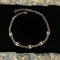 18K Chanel Yellow Gold Diamond Necklace