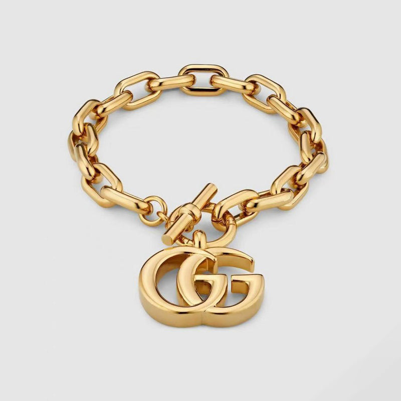 18K Gucci Interlocking G Gold Bracelet