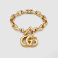 18K Gucci Interlocking G Gold Bracelet