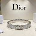 18K Dior Diamond Gold Bracelet