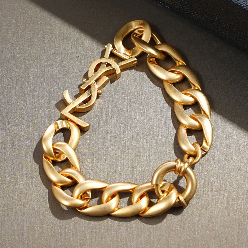 18K YSL Chain Bracelet