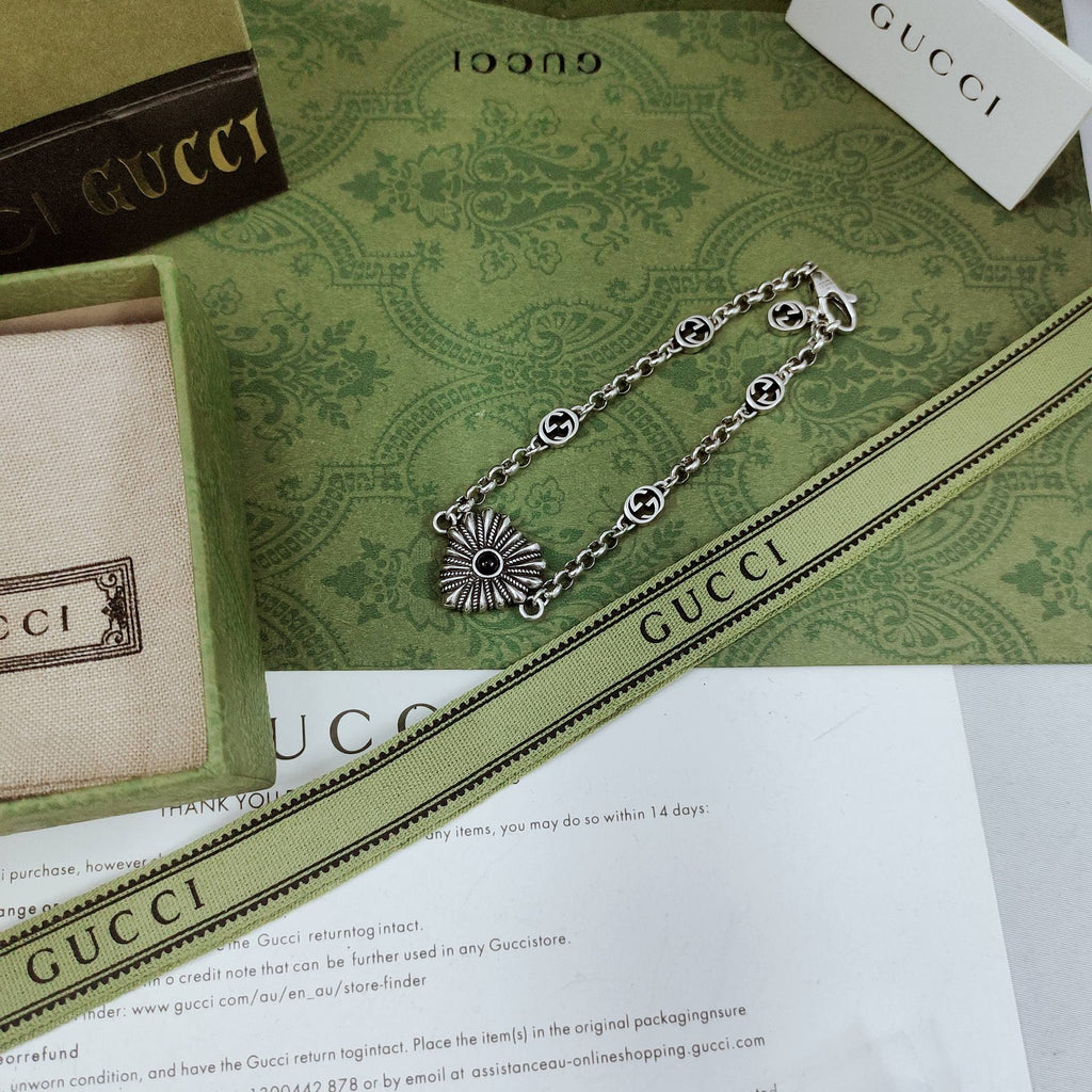 Gucci Interlocking G Heart Necklace