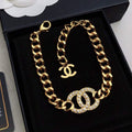 18K Chanel Diamond Chain Bracelet