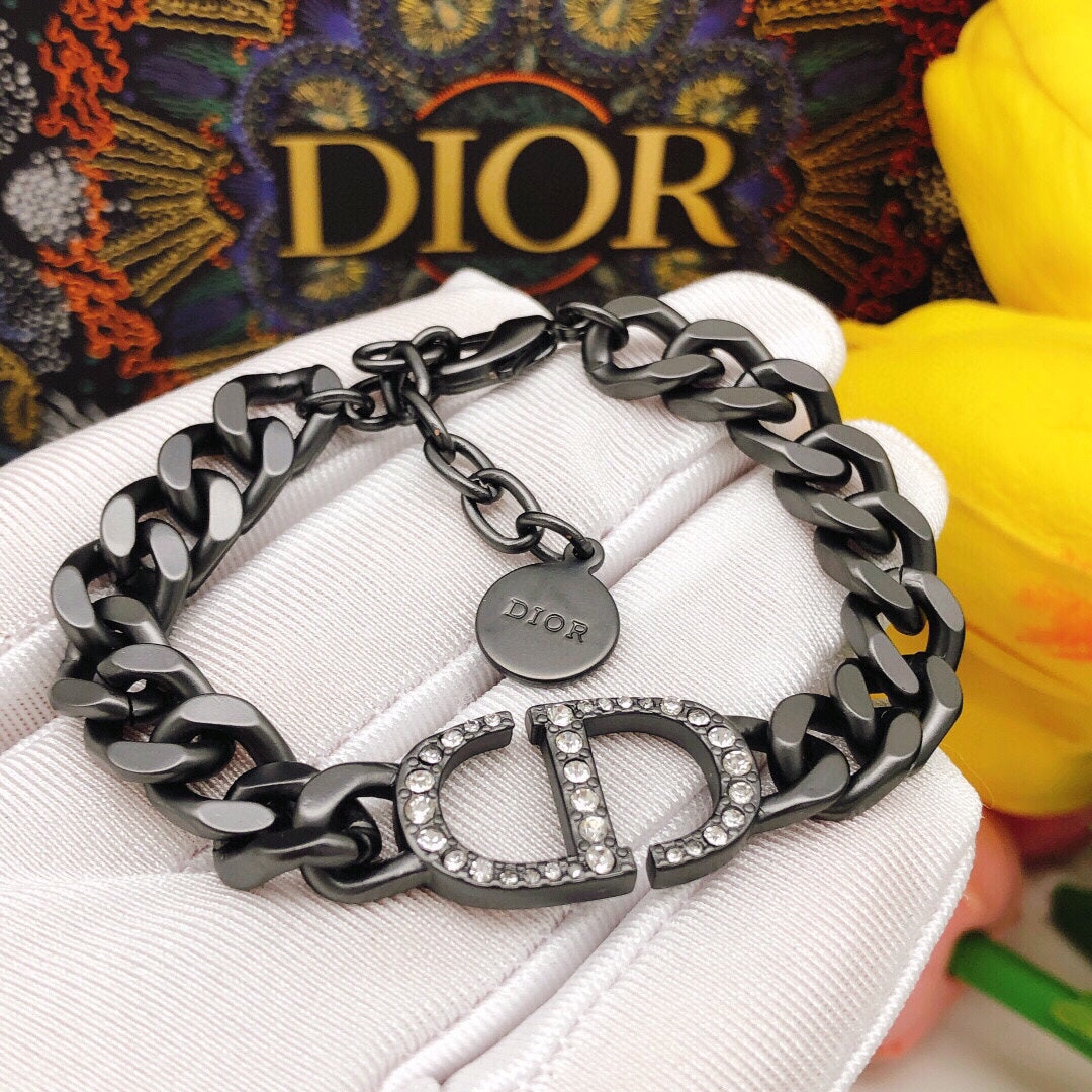 18K Dior 30 Montaigne Black Bracelet