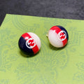 18K Gucci Color Earrings