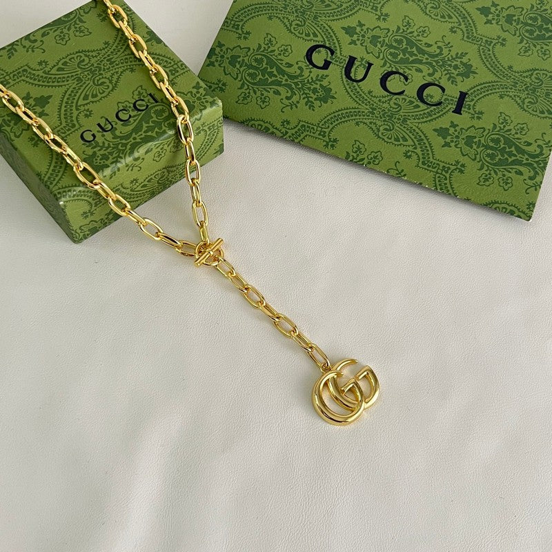 18K Gucci Big Gold Necklace