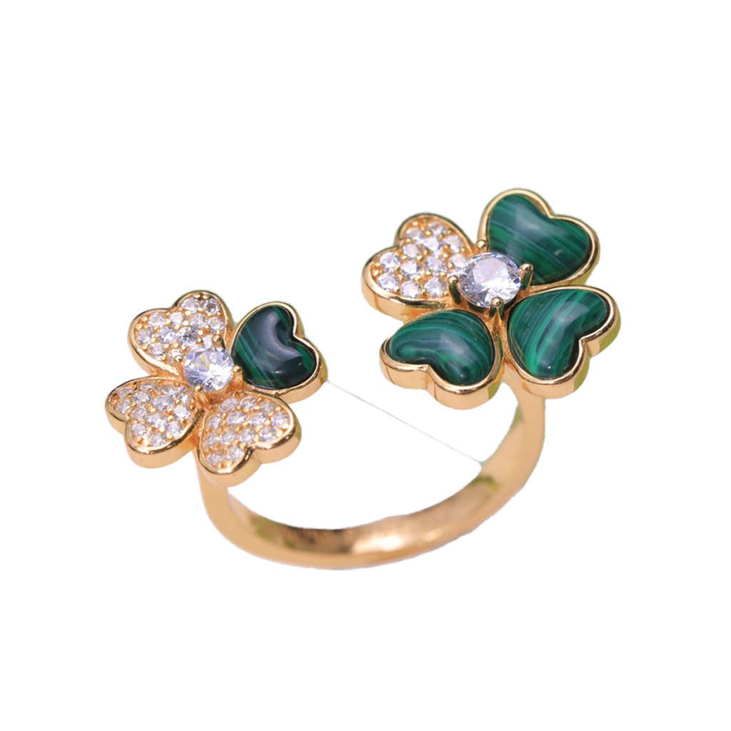 18K Van Cleef & Arpels Cosmos Between the Finger Diamond Ring