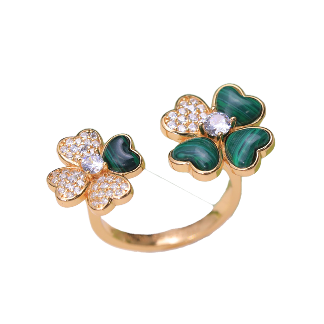 18K Van Cleef & Arpels Cosmos Between the Finger Diamond Ring