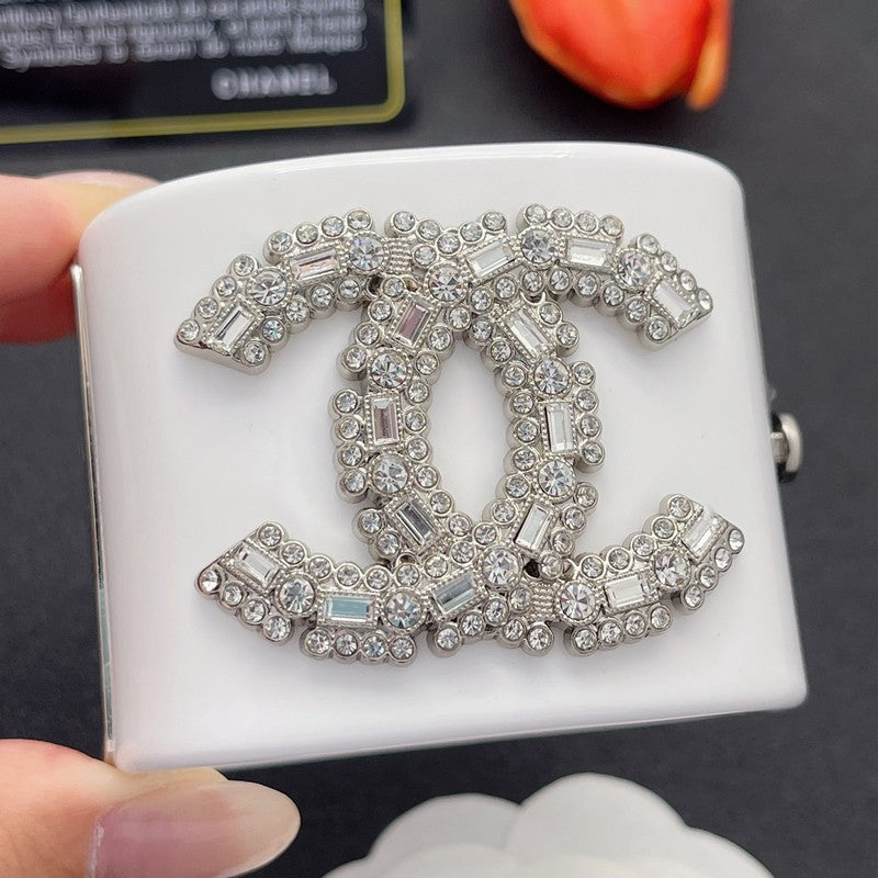 18K Chanel Pearl Diamond White Cuff Bracelet