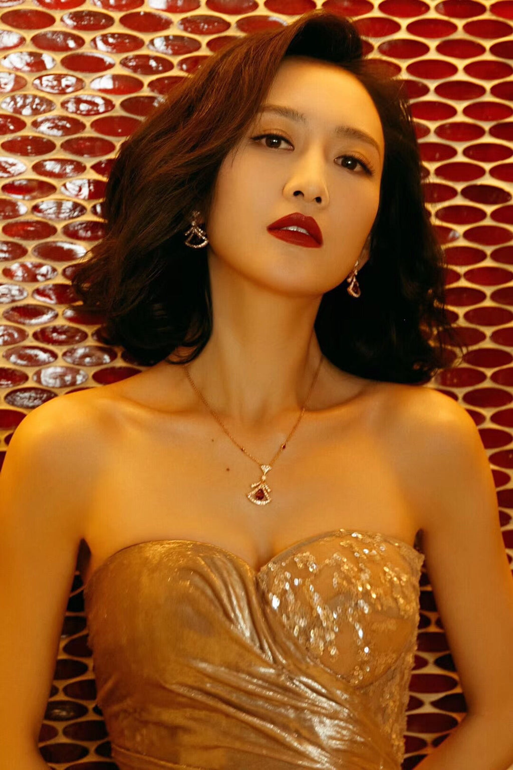18K BVLGARI Divas' Dream Diamond Necklace