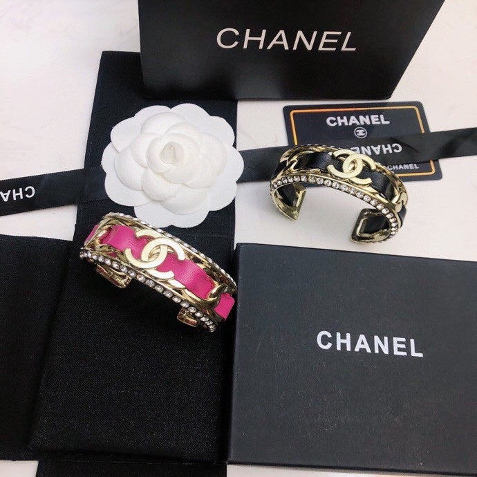 18K Chanel Red Cuff Bracelet