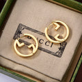 18K Gucci Hollow Earrings
