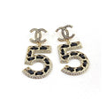 18K Chanel N0.5 Perfume Earrings