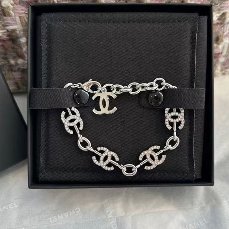 18K Chanel Gold Diamond Bracelet