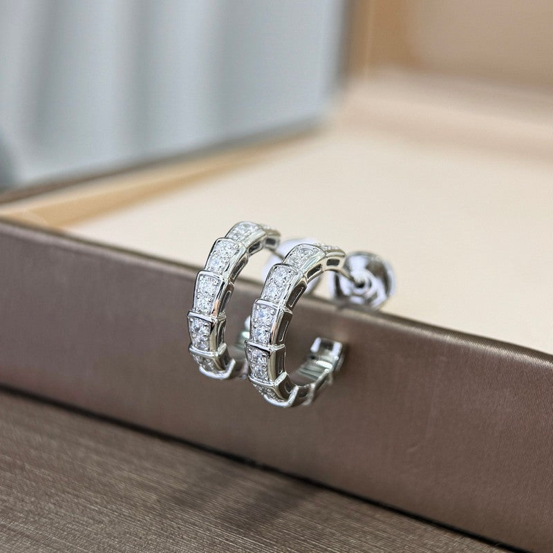 18K BVLGARI BV Serpenti Earrings