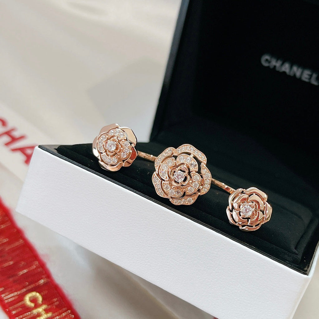 18K Chanel Extrait De Cam隆搂|lia Transformable Ring