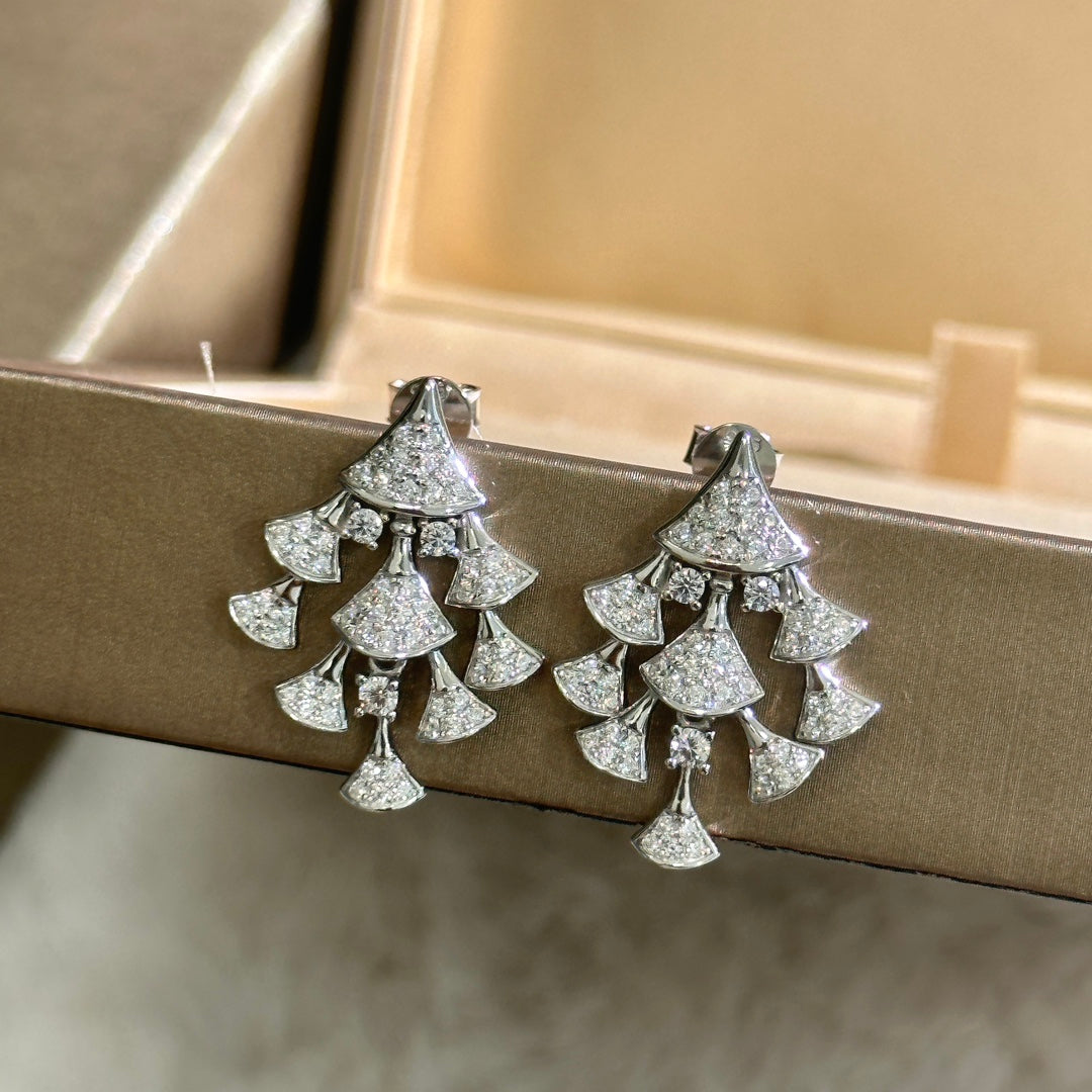 18K BVLGARI Divas' Dream Diamonds Earrings