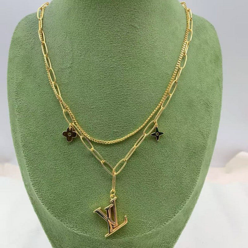 18K Louis Vuitton Blossom Chain Necklace